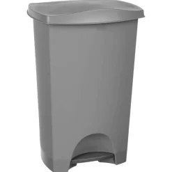 5 FIVE SIMPLY SMART - 5five - poubelle à pédale plastique 42l gris