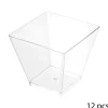 5 FIVE SIMPLY SMART - 5five - 12 verrines carrées plastique