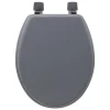 5 FIVE SIMPLY SMART - 5five - abattant wc "colorama" gris en bois laqué