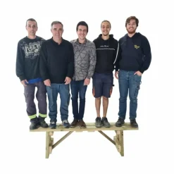 2.- MASGAMES OUTDOOR FURNITURE - Masgames zurich banc d'extérieur en bois