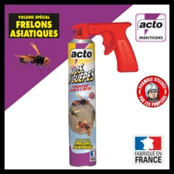 ACTO - Aérosol acto spécial nids de guepes - efficacité professionnelle - volume spécia