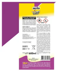 ACTO - Aérosol insecticide acto spécial guepes - frelons longue portée 6 mètres, 500 ml