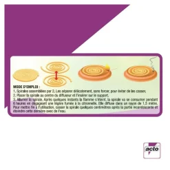 ACTO - Diffuseur de citronnelle acto en terre cuite - protection estivale