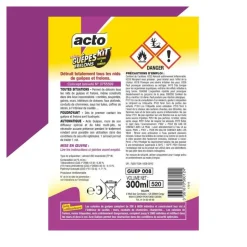 ACTO - Lot de 2 aérosols acto spécial guepes frelons - kit spécial toitures et combles