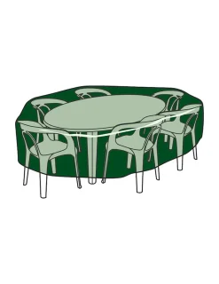 ALTADEX - Couvercle de protection. Housse table et chaise ø120x90cm 100gr/m²