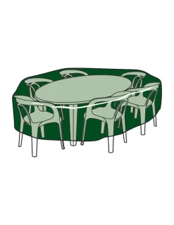 ALTADEX - Couvercle de protection. Housse table et chaise ø120x90cm 100gr/m²