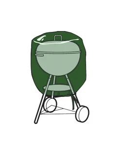 ALTADEX - Housse de protection barbecue ø73x60cm 240gr/m²