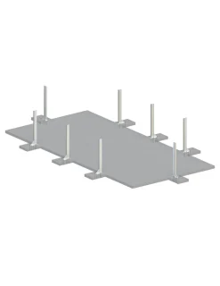 ALTANKA - Piscine en bois aqua 7x3,75 - h.1,45 m fixations à visser - bas7308ospl+sza - altanka