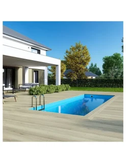 ALTANKA - Piscine en bois aqua 6,1x2,85 - h.1,31 m cadre en métal, sans dalle béton - bas7307ospu+sza - altanka