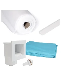 ALTANKA - Piscine en bois nemo 5,79x3,49 - h.1,45 m fixations à visser - bas7304ospl+sza - altanka