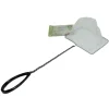 ANIMALLPARADISE - Epuisette filet blanc, maille fine, 15 cm x 13 x 40 cm, aquarium