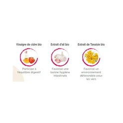 ANIMALLPARADISE - Natur' vers, contre les vers pour poules et canards 250 ml