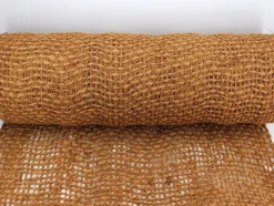AQUAGART - 140 m filet anti-érosion en fibre de coco 1 m de large, film pour bassin de jardin, toile en fibre de noix de coco 750 g