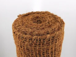 AQUAGART - 140 m filet anti-érosion en fibre de coco 1 m de large, film pour bassin de jardin, toile en fibre de noix de coco 750 g