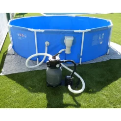 Aqualux groupe de filtration piscine hors sol - 15 m3/h - 502010451