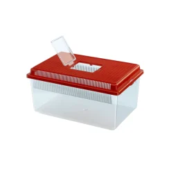 Aquarium en plastique pour poissons geo flat small bac 4 l, petits animaux terrarium insectes tortues