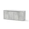 AQUATLANTIS - Meuble pour aquarium Splendid 200 en bois chêne - 49,7x198,6x83 cm