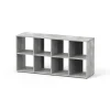 AQUATLANTIS - Meuble pour aquarium Splendid Standard en bois béton - 39,8x149x73 cm