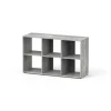 AQUATLANTIS - Meuble pour aquarium Splendid Standard bois béton - 39,8x120,4x73 cm