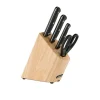 Arcos bloc de 3 couteaux + ciseaux noir - 285000