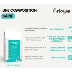 ARLEQUIN ORIGINELLE - Croquette chien sans céréales light arlequin originelle dinde 12 kg