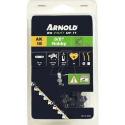 ARNOLD - Chaîne de tronçonneuse 3/8", 1,3 mm - 58 maillons entraîneurs