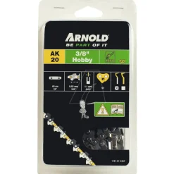 ARNOLD - Chaîne de tronçonneuse 3/8", 1,1 mm - 57 maillons entraîneurs