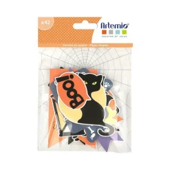 ARTEMIO - 42 formes découpées en papier - halloween