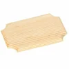 ARTEMIO - 12 plaques murales bois à décorer 16 x 10 cm
