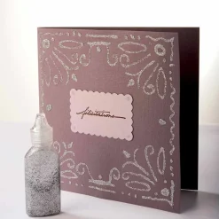ARTEMIO - Colle à paillettes - blanc