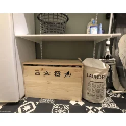 ASTIGARRAGA - Coffre de rangement en pin brut 135 litres
