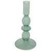 ATMOSPHERA - Bougeoir chandelier en verre h 19 cm