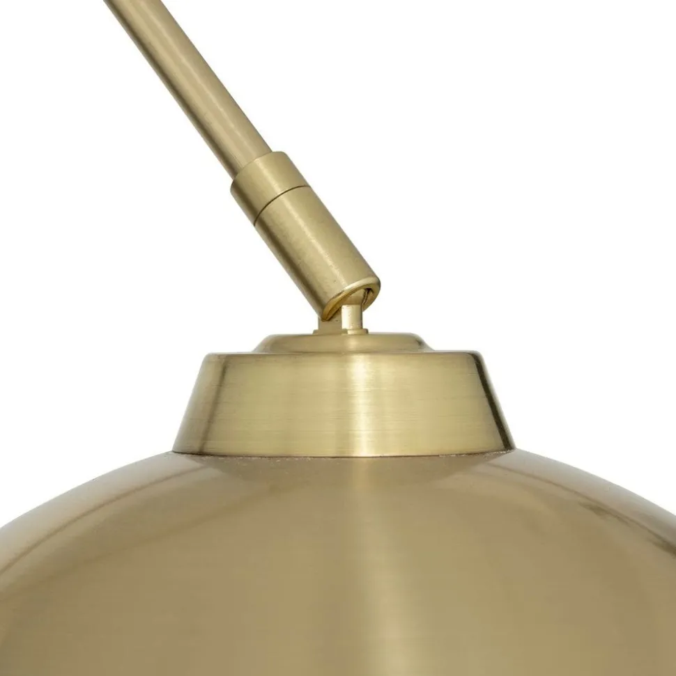 ATMOSPHERA CREATEUR D'INTERIEUR - Lampadaire arche "floris" doré h177cm