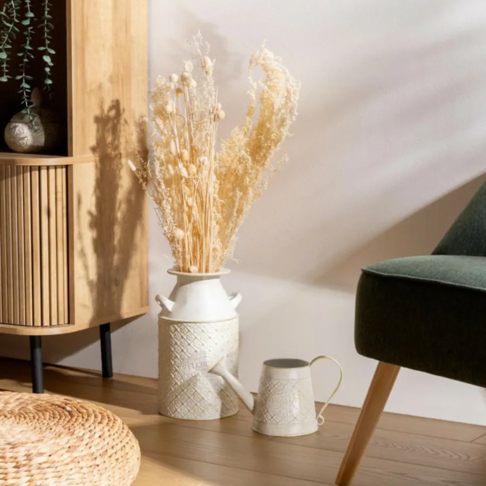 ATMOSPHERA CREATEUR D'INTERIEUR - Arrosoir "tino" blanc 27x16cm