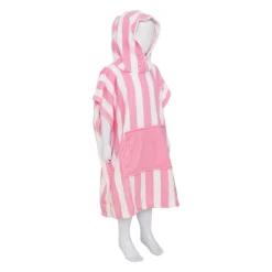 ATMOSPHERA CREATEUR D'INTERIEUR - Poncho "wili" rose 55x70cm