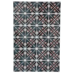 ATMOSPHERA CREATEUR D'INTERIEUR - Lot de 2 stickers mosaïque 20x30 cm