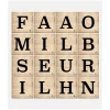 ATMOSPHERA CREATEUR D'INTERIEUR - Sticker - lettres en relief - 41x41 cm