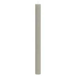ATMOSPHERA CREATEUR D'INTERIEUR - Bougie bâton "demi" 70g gris clair