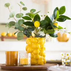 ATMOSPHERA CREATEUR D'INTERIEUR - Vase citron 