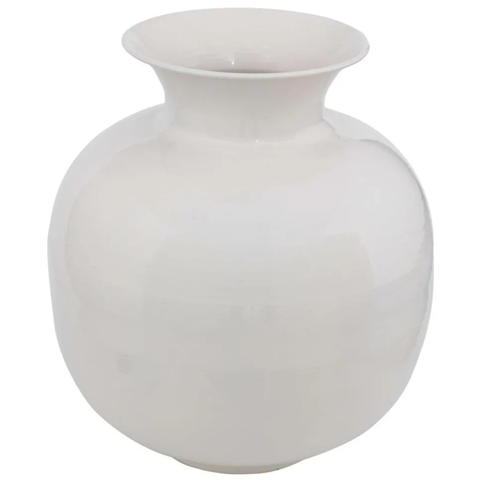 ATMOSPHERA CREATEUR D'INTERIEUR - Vase "kian" blanc h33,5cm
