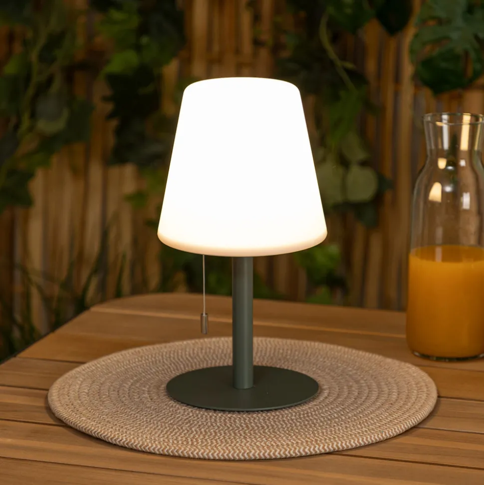 ATMOSPHERA CREATEUR D'INTERIEUR - Lampe extéreure "zack" h30cm vert olive