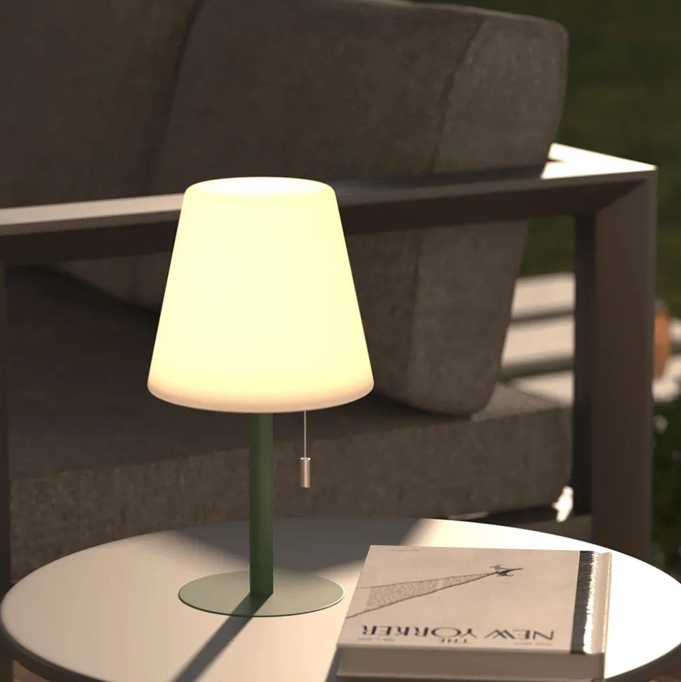 ATMOSPHERA CREATEUR D'INTERIEUR - Lampe extéreure "zack" h30cm vert olive