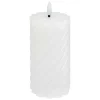 ATMOSPHERA CREATEUR D'INTERIEUR - Bougie led "aloe" blanc 135g