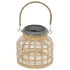 ATMOSPHERA CREATEUR D'INTERIEUR - Lanterne solaire "niky" h12cm beige