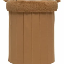 ATMOSPHERA CREATEUR D'INTERIEUR - Pouf-coffre enfant léopard pliant