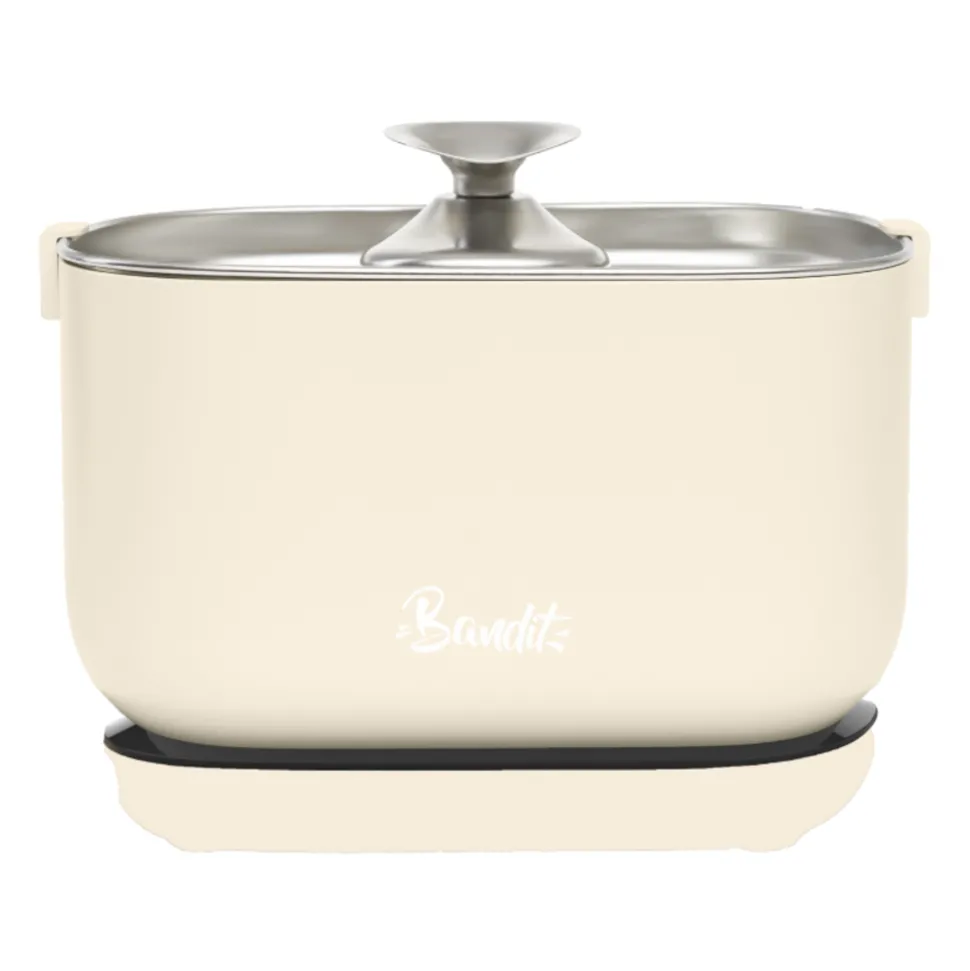 BANDIT - Fontaine à eau sans fil beige pour chat