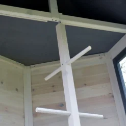 BB LOISIR - Voliere cage a oiseaux en bois de haute qualite 100 x 180 x 100 cm modele luise 309
