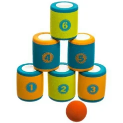 BE TOY'S - Jeu enfant "chamboule tout" 8cm multicolore