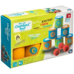 BE TOY'S - Jeu enfant "chamboule tout" 8cm multicolore