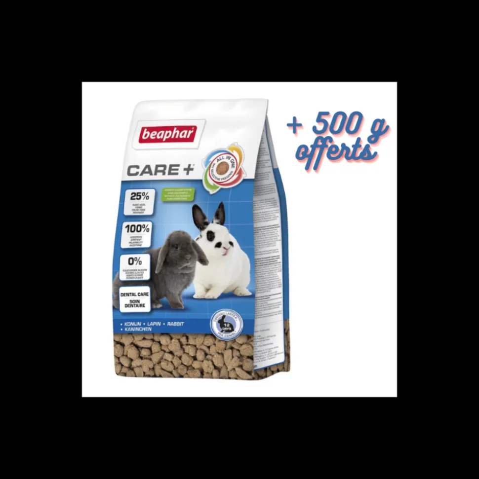 BEAPHAR - Aliment lapin - care + - beaphar 1.5 kg